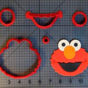 Sesame Street - Elmo 266-B039 Cookie Cutter Set
