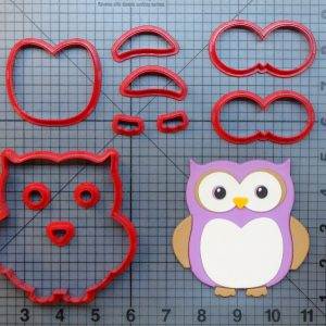 Owl 266-B709 Cookie Cutter Set (ABS - 4 inch)