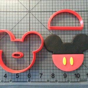 Mickey Mouse with Pants Cookie Cutter Set