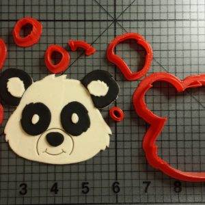 Panda Face Cookie Cutter Set