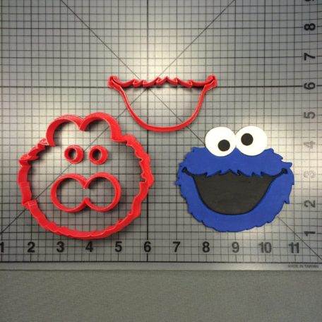 Sesame Street - Cookie Monster 266-236 Cookie Cutter Set (4 inch)