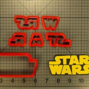 Star Wars Logo 266-B482 Cookie Cutter Set