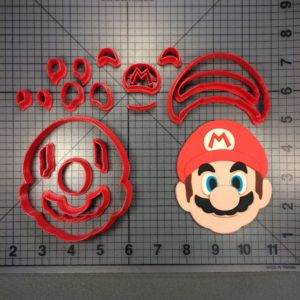 Super Mario - Mario 266-B520 Cookie Cutter Set (4 inch)