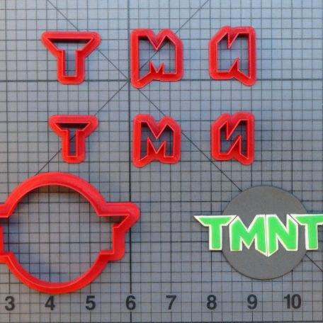 TMNT Logo 266-A032 Cookie Cutter Set