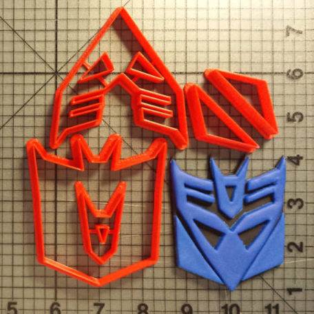 Transformers Decepticon Cookie Cutter Set
