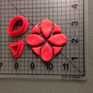 Geometric Flower Design Set