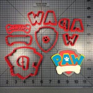 Paw Patrol Logo 266-604 Cookie Cutter Set (4 inch)