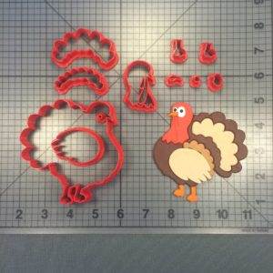 Thanksgiving - Turkey 266-A961 Cookie Cutter Set