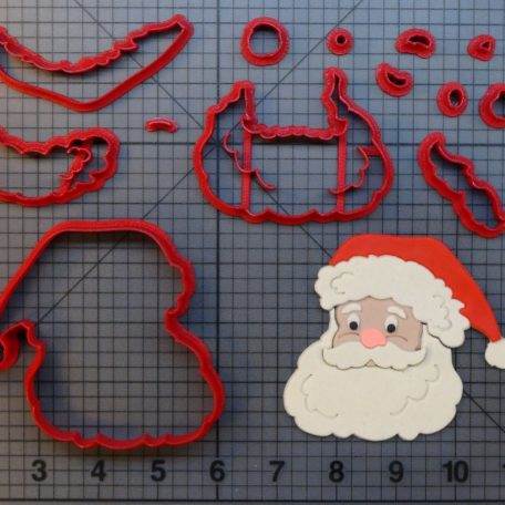 Christmas - Santa Claus 266-A615 Cookie Cutter Set