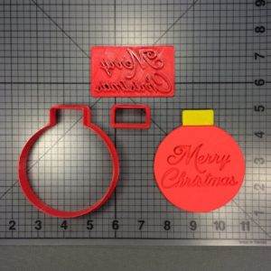 Christmas Ornament Cookie Cutter Set