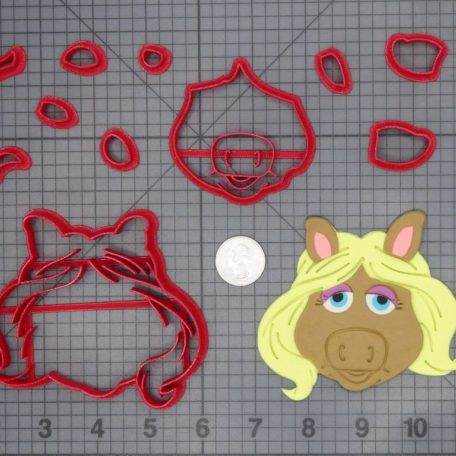 The Muppet Show - Miss Piggy Head 266-A954 Cookie Cutter Set