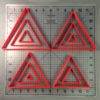 Equilateral Triangle Cookie Cutters