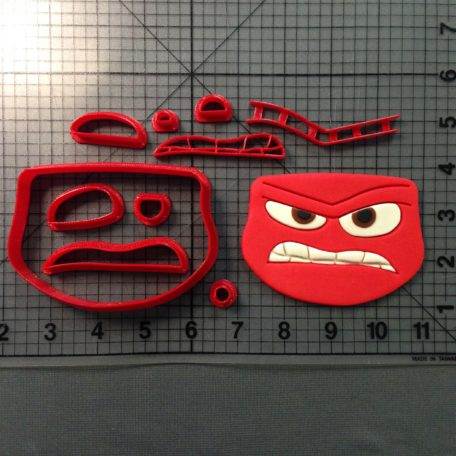 Inside Out- Anger Cookie Cutter Set