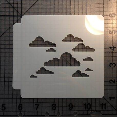 Clouds 783-059 Stencil