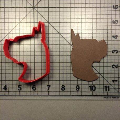 Boxer Head 100 Cookie Cutter