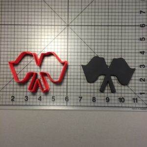 Checkered Flags 101 Cookie Cutter