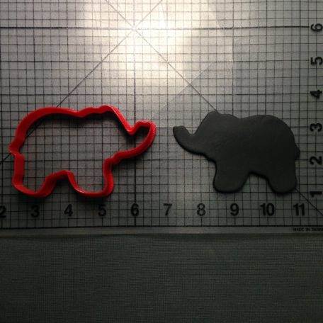 Elephant 103 Cookie Cutter