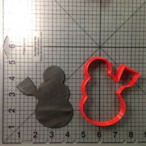 Snowman with Broom 101 Cookie Cutter