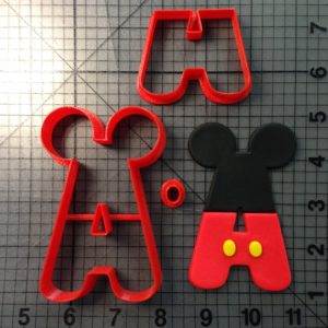 Mickey Letter A Cookie Cutter Set