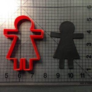 Paper Doll Girl 100 Cookie Cutter