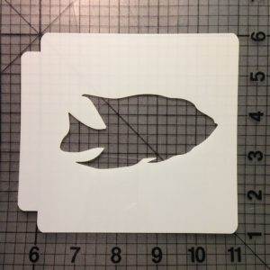 Fish Stencil 104