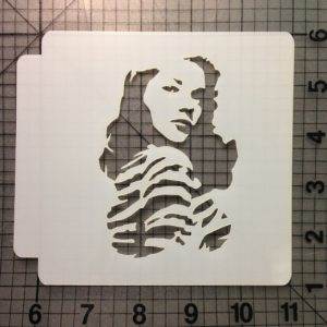 Lauren Bacall Stencil 100