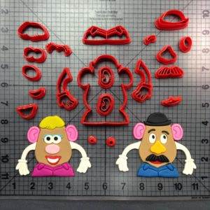 Mr. and Mrs. Potato Head Cookie Cutter Set