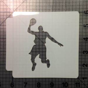 Basketball Stencil 100
