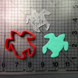 Hawaiian Turtle 101 Cookie Cutter and Stamp (1)