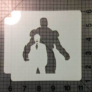 Iron Man Stencil 103