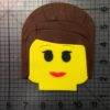 Lego Head Cookie Cutter Set