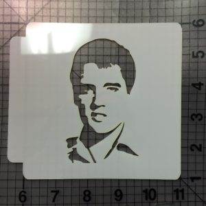 Elvis Presley Stencil 100