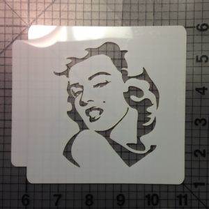 Marilyn Monroe Stencil 101