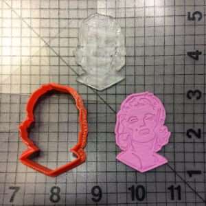 Marilyn Monroe 100 Cookie Cutter and Stamp (1)