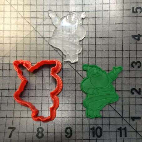 Santa 101 Cookie Cutter and Stamp (1)