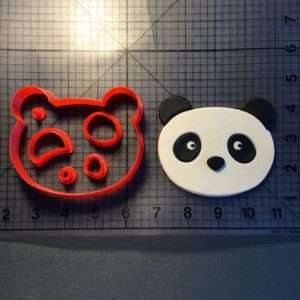 Panda Face 100 Cookie Cutter Set
