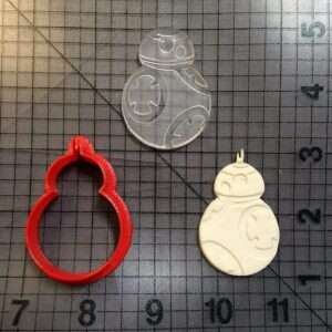 BB-8 Cookie Cutter and Stamp (embossed 1)