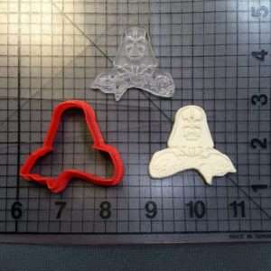 Darth Vader 100 Cookie Cutter and Stamp (embossed 1)