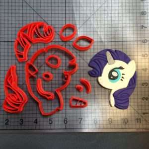 My Little Pony- Rarity Cookie Cutter Set