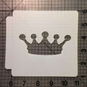 Princess Crown Stencil 100