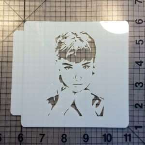Audrey Hepburn Stencil 103