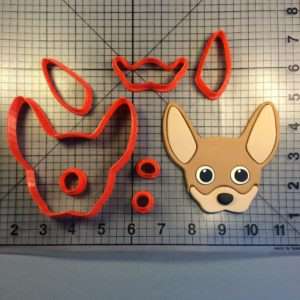 Dog - Chihuahua Face 100 Cookie Cutter Set