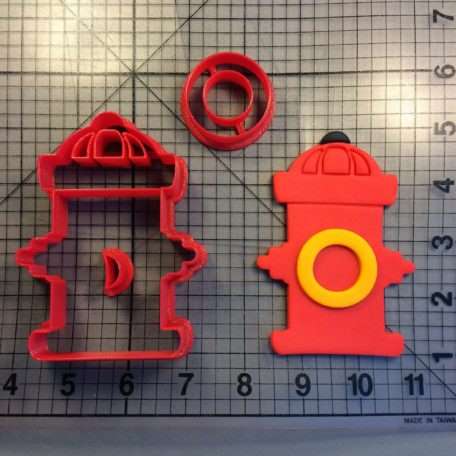 Fire Hydrant 101 Cookie Cutter Set