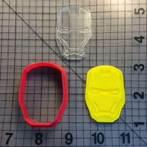 Iron Man 102 Cookie Cutter and Stamp (embossed 1)