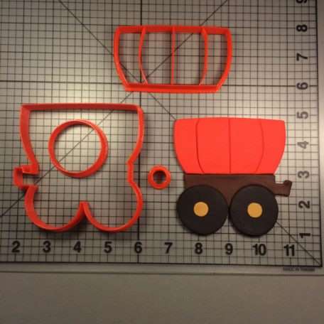 Covered Wagon 101 Cookie Cutter Set