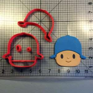 Pocoyo Face Cookie Cutter Set