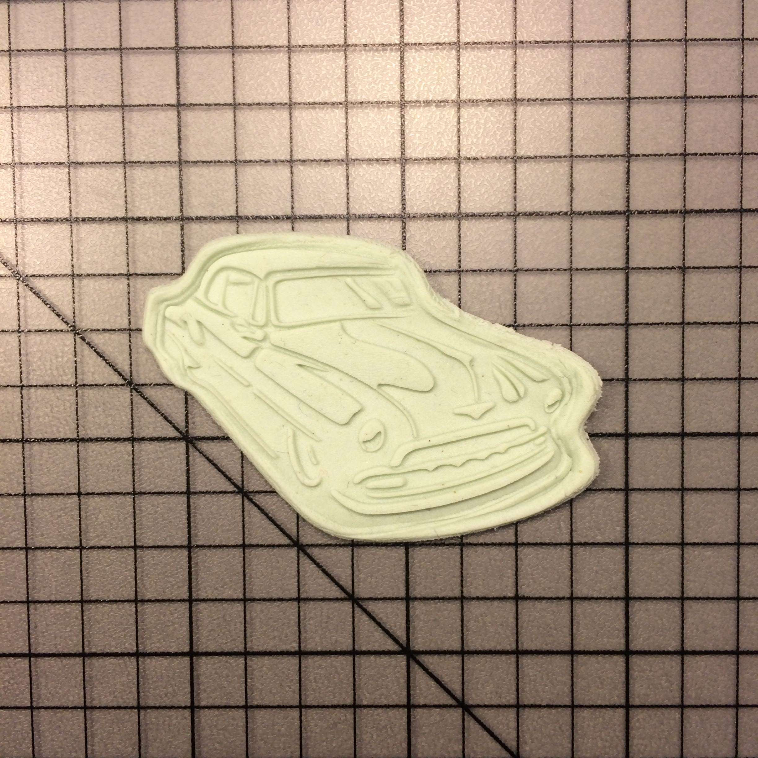 Car 101 Cookie Cutter and Acrylic Stamp