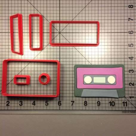 Cassette 266-B907 Cookie Cutter Set (4 inch)