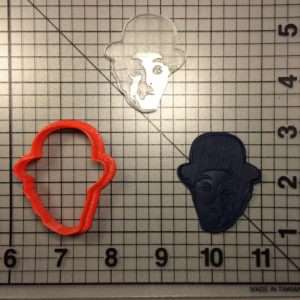 Charlie Chaplin 100 Cookie Cutter and Stamp (1)