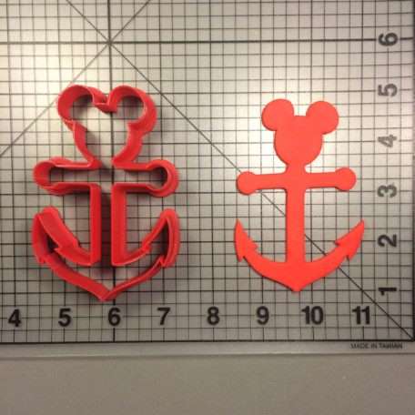 Mickey Mouse Anchor Cookie Cutter